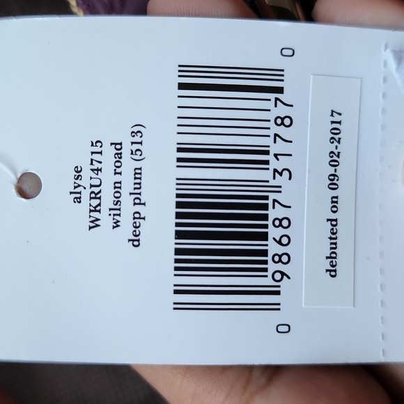 BNWT - Kate Spade Wilson Road purse in Deep Plum - Picture 3 of 15